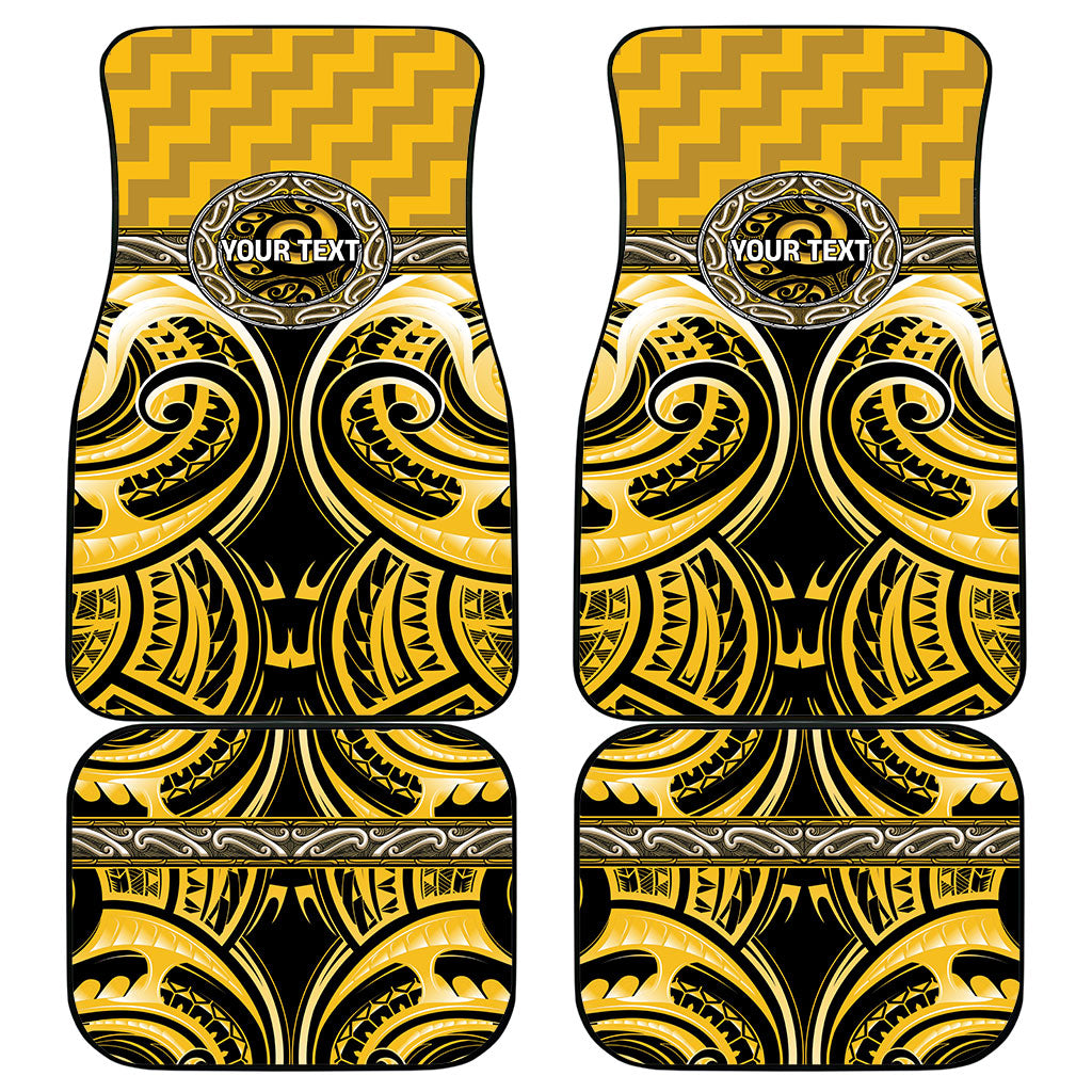 Aotearoa Ngati Whatua Personalised Car Mats Maori Iwi Poutama Puhoro Tattoo LT14 - Polynesian Pride