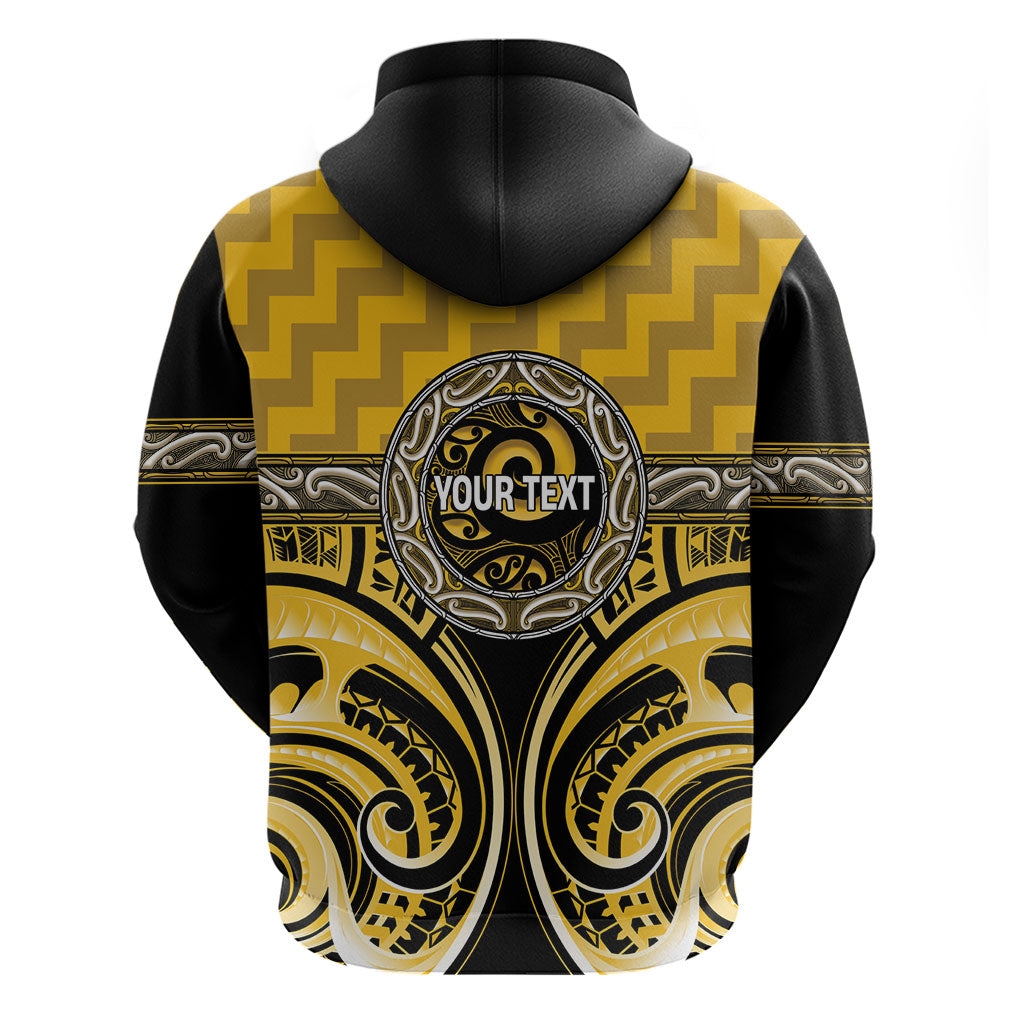 Aotearoa Ngati Whatua Personalised Hoodie Maori Iwi Poutama Puhoro Tattoo LT14 - Polynesian Pride