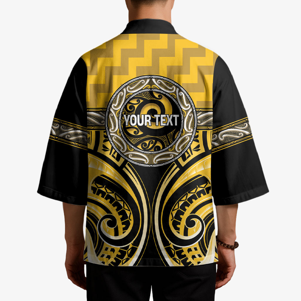 Aotearoa Ngati Whatua Personalised Kimono Maori Iwi Poutama Puhoro Tattoo LT14 - Polynesian Pride