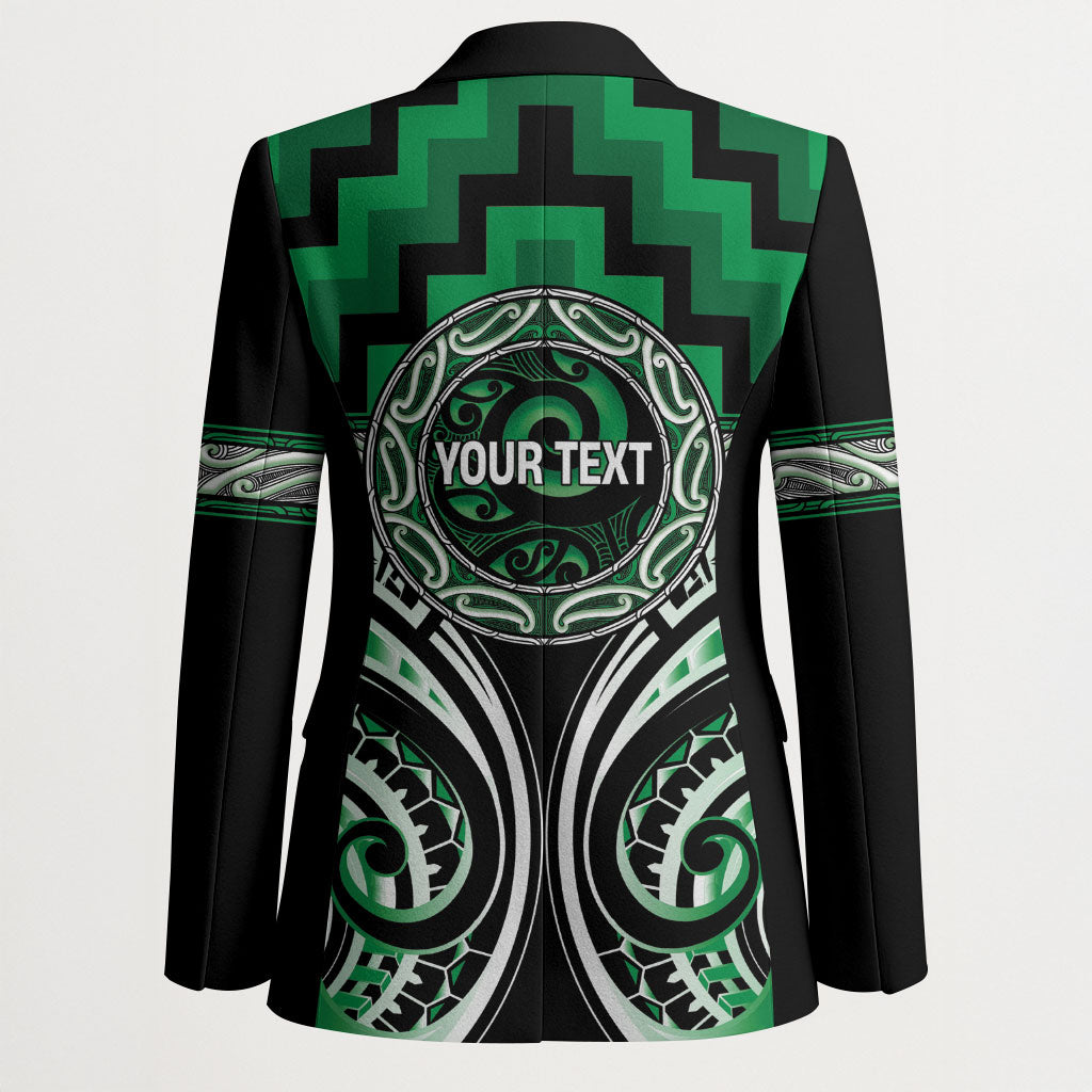 Aotearoa Ngati Maniapoto Personalised Blazer Maori Iwi Poutama Puhoro Tattoo LT14 - Polynesian Pride