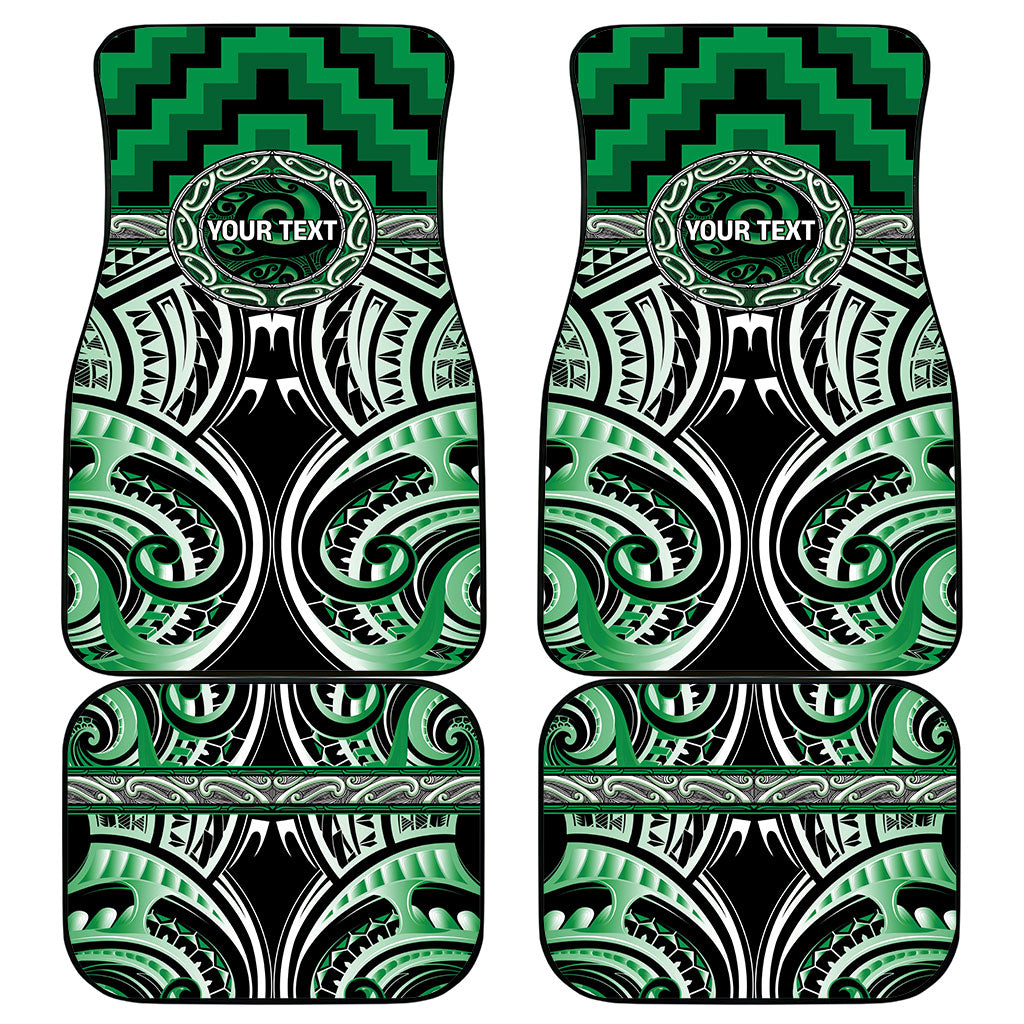 Aotearoa Ngati Maniapoto Personalised Car Mats Maori Iwi Poutama Puhoro Tattoo LT14 - Polynesian Pride