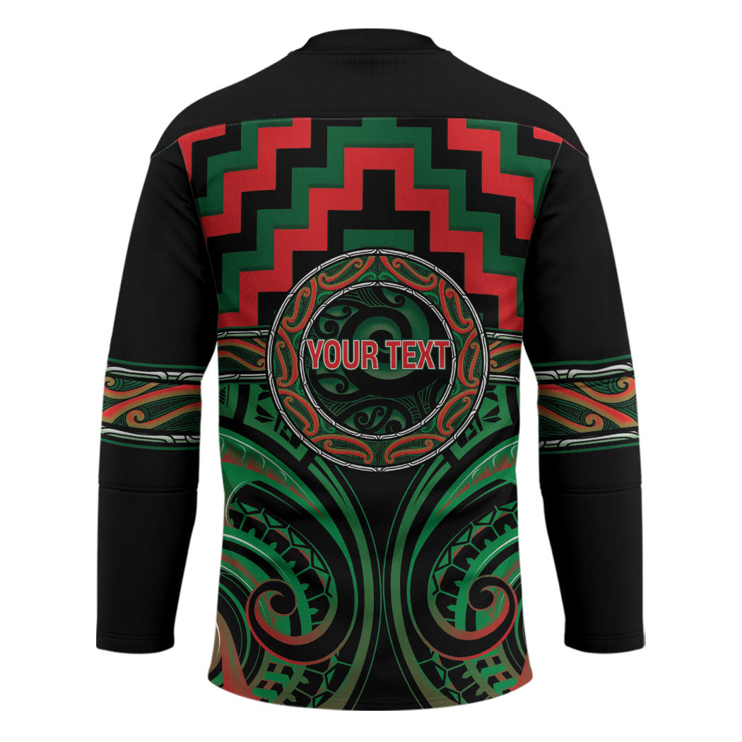 Aotearoa Ngai Tuhoe Personalised Hockey Jersey Maori Iwi Poutama Puhoro Tattoo LT14 - Polynesian Pride