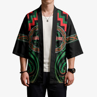 Aotearoa Ngai Tuhoe Personalised Kimono Maori Iwi Poutama Puhoro Tattoo LT14 - Polynesian Pride