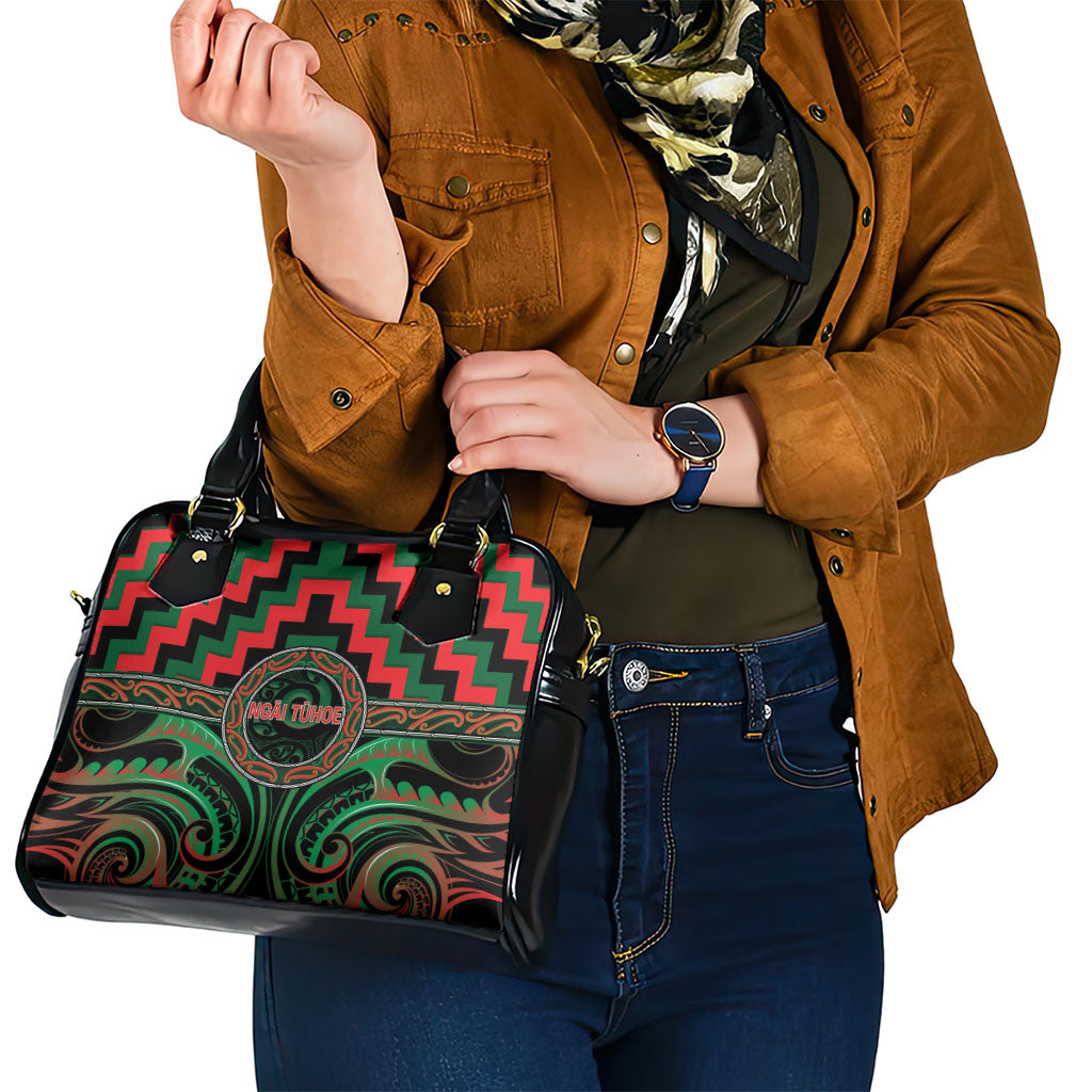 Aotearoa Ngai Tuhoe Shoulder Handbag Maori Iwi Poutama Puhoro Tattoo LT14 - Polynesian Pride