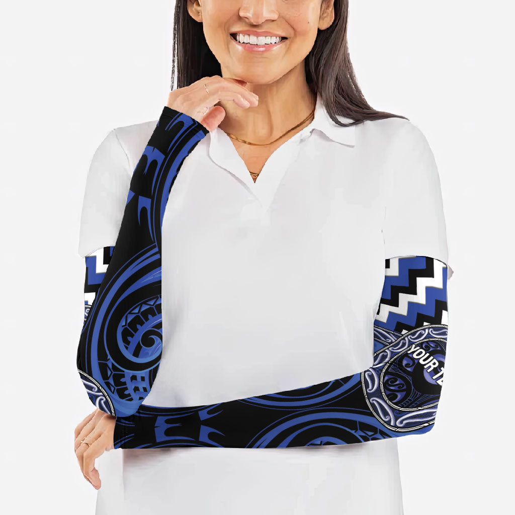Aotearoa Ngati Tuwharetoa Personalised Arm Sleeves Maori Iwi Poutama Puhoro Tattoo LT14 - Polynesian Pride