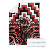 Aotearoa Te Arawa Blanket Maori Iwi Poutama Puhoro Tattoo LT14 - Polynesian Pride