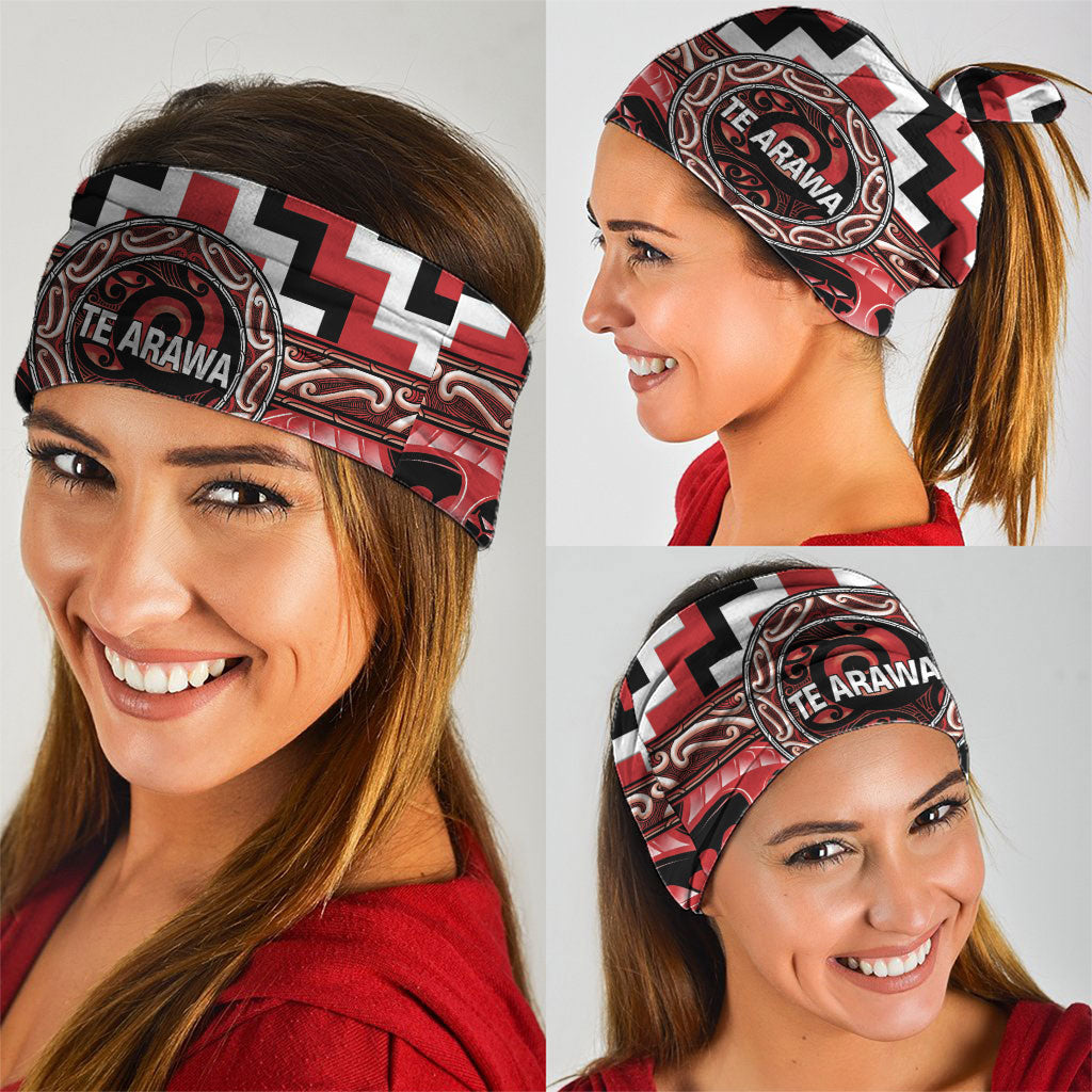 Aotearoa Te Arawa Neck Gaiter Maori Iwi Poutama Puhoro Tattoo LT14 - Polynesian Pride