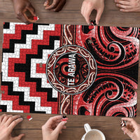 Aotearoa Te Arawa Puzzle Maori Iwi Poutama Puhoro Tattoo LT14 - Polynesian Pride