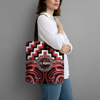 Aotearoa Te Arawa Tote Bag Maori Iwi Poutama Puhoro Tattoo LT14 - Polynesian Pride
