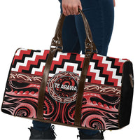 Aotearoa Te Arawa Travel Bag Maori Iwi Poutama Puhoro Tattoo LT14 - Polynesian Pride