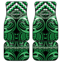 Aotearoa Ngai Tahu Personalised Car Mats Maori Iwi Poutama Puhoro Tattoo LT14 - Polynesian Pride