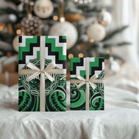 Aotearoa Ngai Tahu Wrapping Paper Maori Iwi Poutama Puhoro Tattoo LT14 - Polynesian Pride