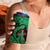New Zealand Gecko Christmas 4 in 1 Can Cooler Tumbler Meri Kirihimete Paua Shell Mix Pohutukawa