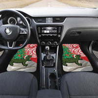 Personalised New Zealand Tuatara Christmas Car Mats Meri Kirihimete Aotearoa Maori Mix Pohutukawa