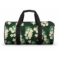 Green Tropical Hawaii Duffle Bag Seamless Monstera Plumeria Hawaiian Pattern LT14 One size Green - Polynesian Pride