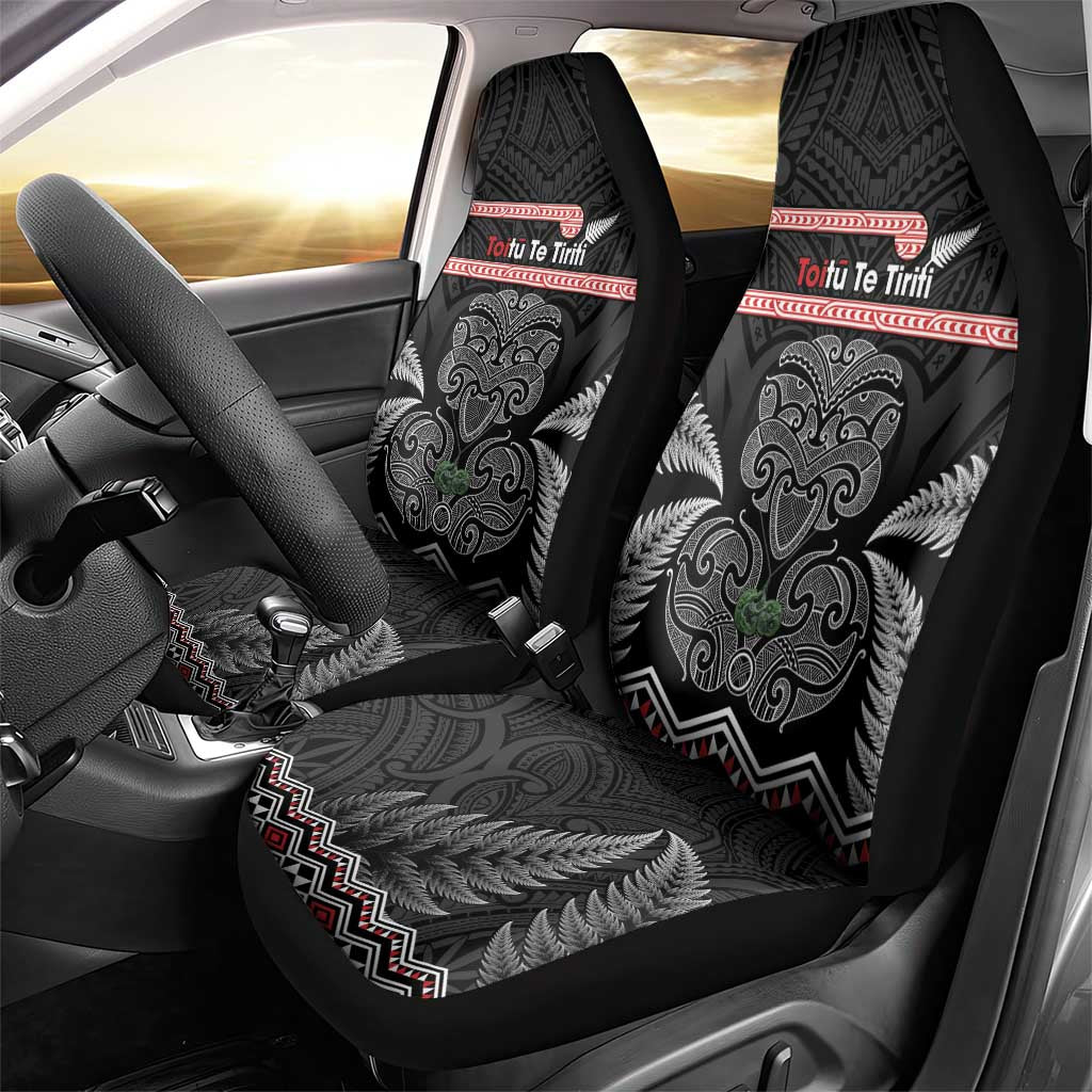 Aotearoa Toitu Te Tiriti Car Seat Cover Stand Together! Stand Stronger! - NZ Tiki