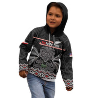 Aotearoa Toitu Te Tiriti Kid Hoodie Stand Together! Stand Stronger! - NZ Tiki LT14 - Polynesian Pride