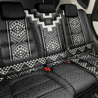 Black Taniko Aotearoa Back Car Seat Cover Niho Taniwha Mix Poutama LT14