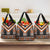 Orange Taniko Pattern Aotearoa Grocery Bag Niho Taniwha Mix Poutama