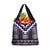 Purple Taniko Pattern Aotearoa Grocery Bag Niho Taniwha Mix Poutama