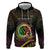Personalised Vanuatu Hoodie Yumi 45th Hapi Independens Dei - Black Version LT14
