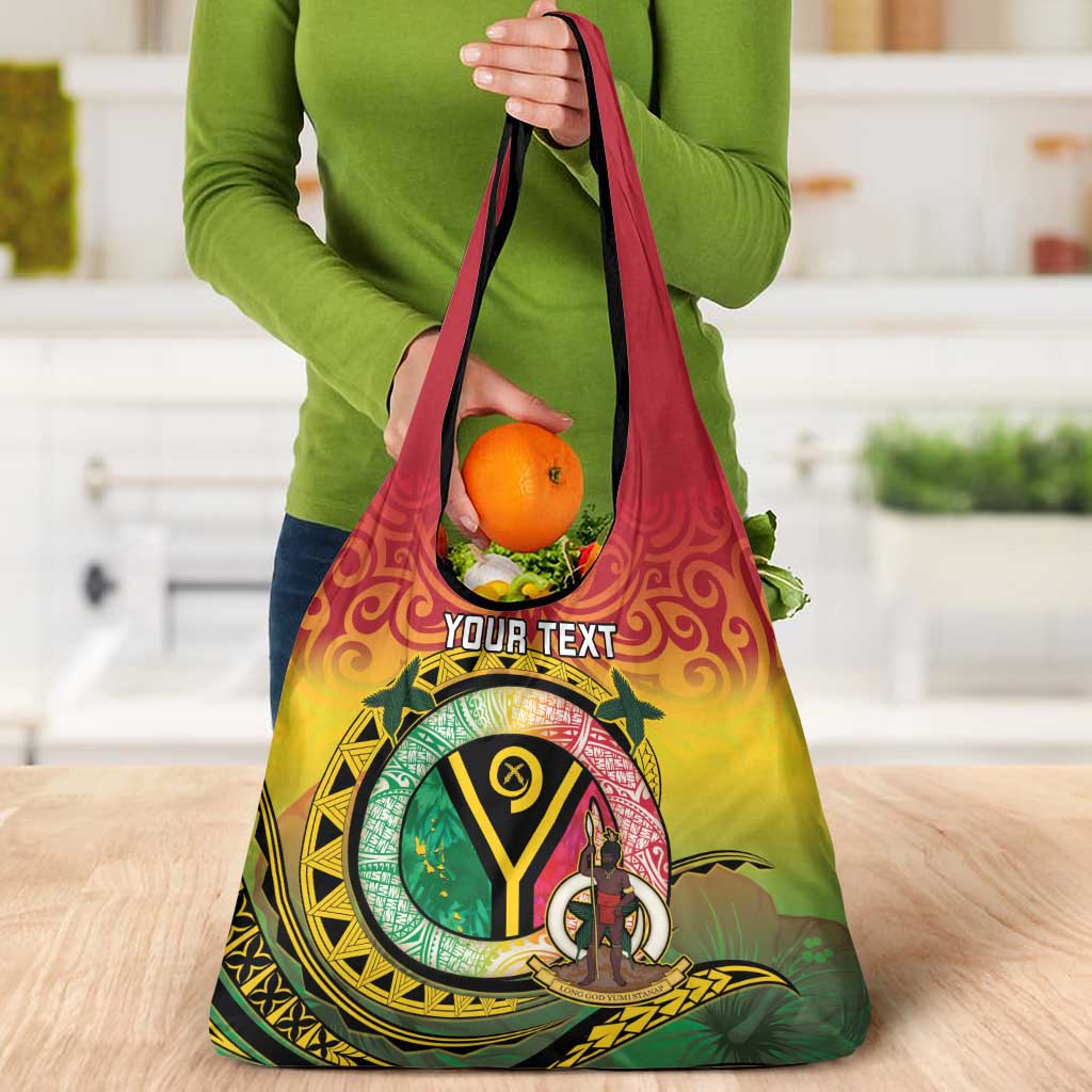 Vanuatu Grocery Bag Yumi 45th Hapi Independens Dei - Reggae Version LT14
