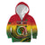 Personalised Vanuatu Kid Hoodie Yumi 45th Hapi Independens Dei - Reggae Version LT14