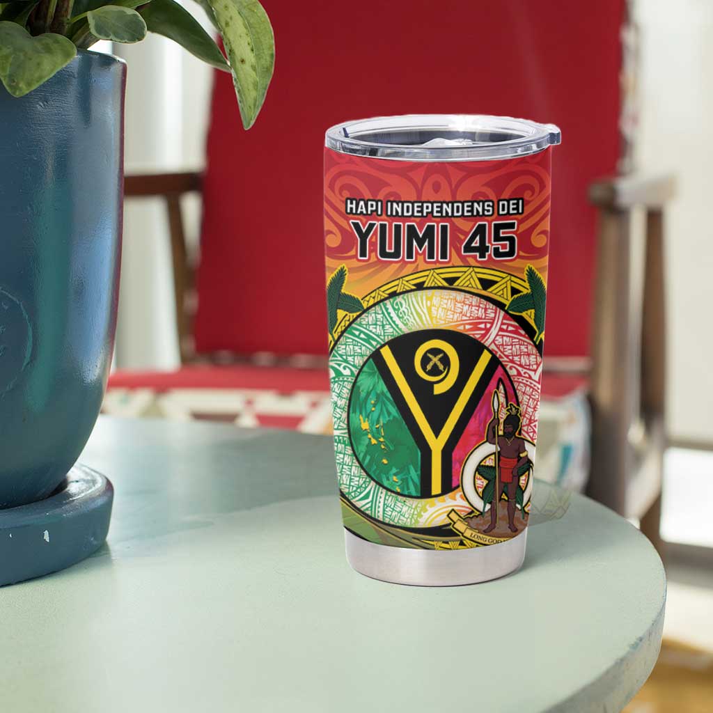Vanuatu Tumbler Cup Yumi 45th Hapi Independens Dei - Reggae Version LT14
