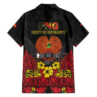 Papua New Guinea Independence Day Family Matching Long Sleeve Bodycon Dress and Hawaiian Shirt PNG Bird of Paradise 50th Anniversary LT14