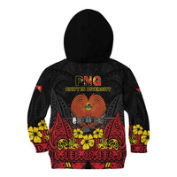 Papua New Guinea Independence Day Kid Hoodie PNG Bird of Paradise 50th Anniversary LT14