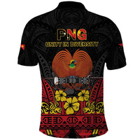 Papua New Guinea Independence Day Polo Shirt PNG Bird of Paradise 50th Anniversary LT14