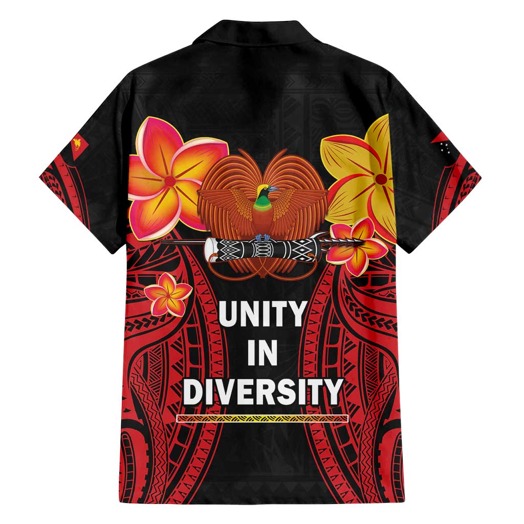 Papua New Guinea Independence Day Family Matching Off Shoulder Maxi Dress and Hawaiian Shirt PNG Since 1975 LT14