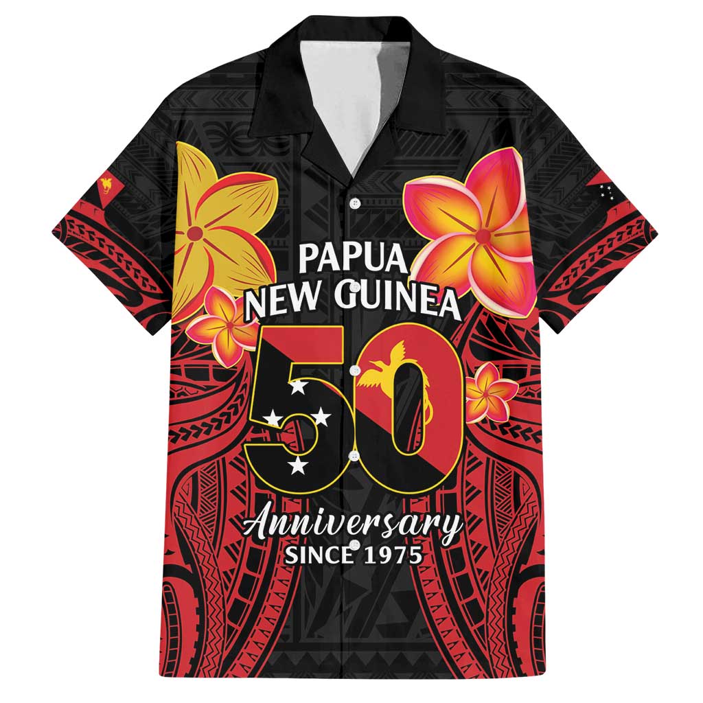 Papua New Guinea Independence Day Family Matching Summer Maxi Dress and Hawaiian Shirt PNG Since 1975 LT14