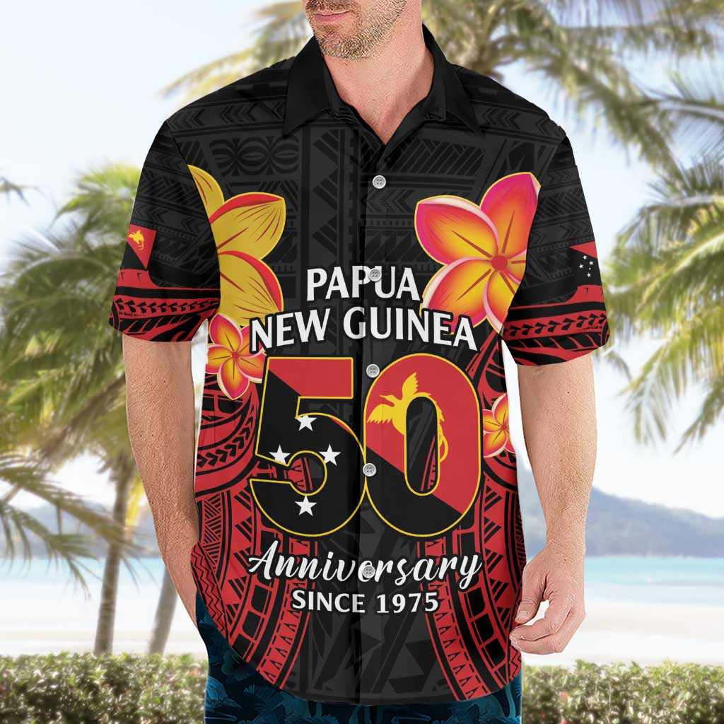 Papua New Guinea Independence Day Hawaiian Shirt PNG Since 1975 LT14