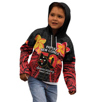 Papua New Guinea Independence Day Kid Hoodie PNG Since 1975 LT14