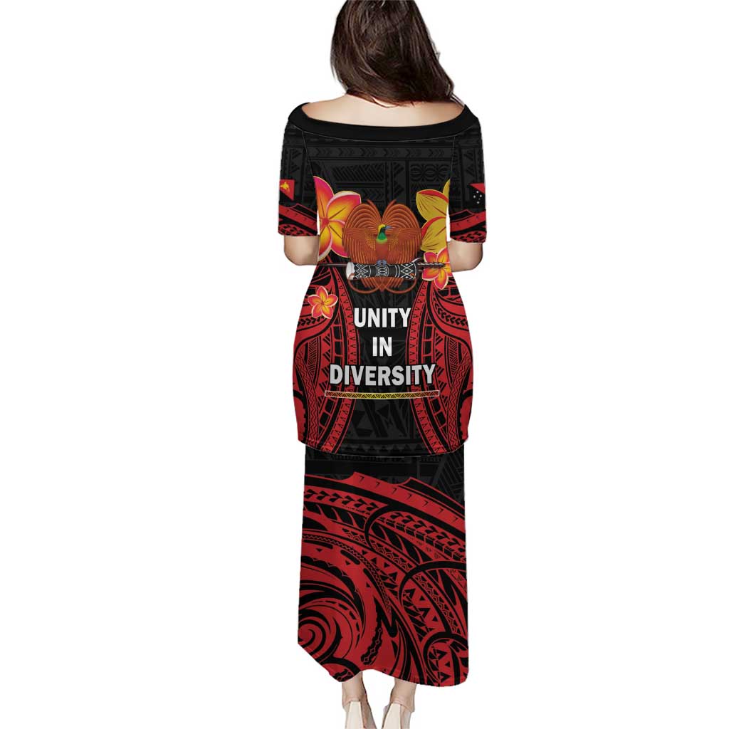 Papua New Guinea Independence Day Puletasi PNG Since 1975 LT14