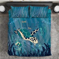World Sea Turtle Day Polynesia Bedding Set Go With The Flow