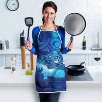 Kuri New Zealand Matariki Apron Aotearoa Dog Waka Maori New Year Galaxy Vibes