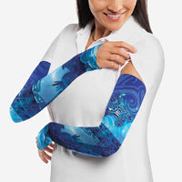 Kuri New Zealand Matariki Arm Sleeves Aotearoa Dog Waka Maori New Year Galaxy Vibes
