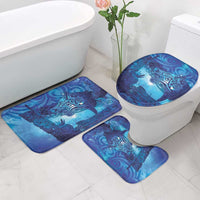 Kuri New Zealand Matariki Bathroom Set Aotearoa Dog Waka Maori New Year Galaxy Vibes