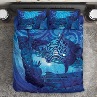 Kuri New Zealand Matariki Bedding Set Aotearoa Dog Waka Maori New Year Galaxy Vibes