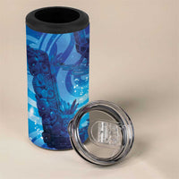 Kuri New Zealand Matariki 4 in 1 Can Cooler Tumbler Aotearoa Dog Waka Maori New Year Galaxy Vibes