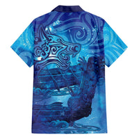 Kuri New Zealand Matariki Family Matching Puletasi and Hawaiian Shirt Aotearoa Dog Waka Maori New Year Galaxy Vibes LT14 - Polynesian Pride