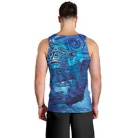 Kuri New Zealand Matariki Men Tank Top Aotearoa Dog Waka Maori New Year Galaxy Vibes LT14 - Polynesian Pride
