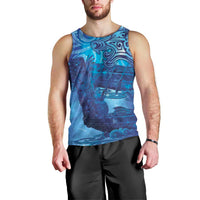 Kuri New Zealand Matariki Men Tank Top Aotearoa Dog Waka Maori New Year Galaxy Vibes LT14 - Polynesian Pride