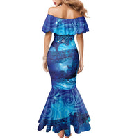 Kuri New Zealand Matariki Mermaid Dress Aotearoa Dog Waka Maori New Year Galaxy Vibes