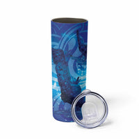 Kuri New Zealand Matariki Skinny Tumbler Aotearoa Dog Waka Maori New Year Galaxy Vibes