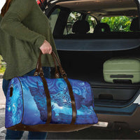 Kuri New Zealand Matariki Travel Bag Aotearoa Dog Waka Maori New Year Galaxy Vibes