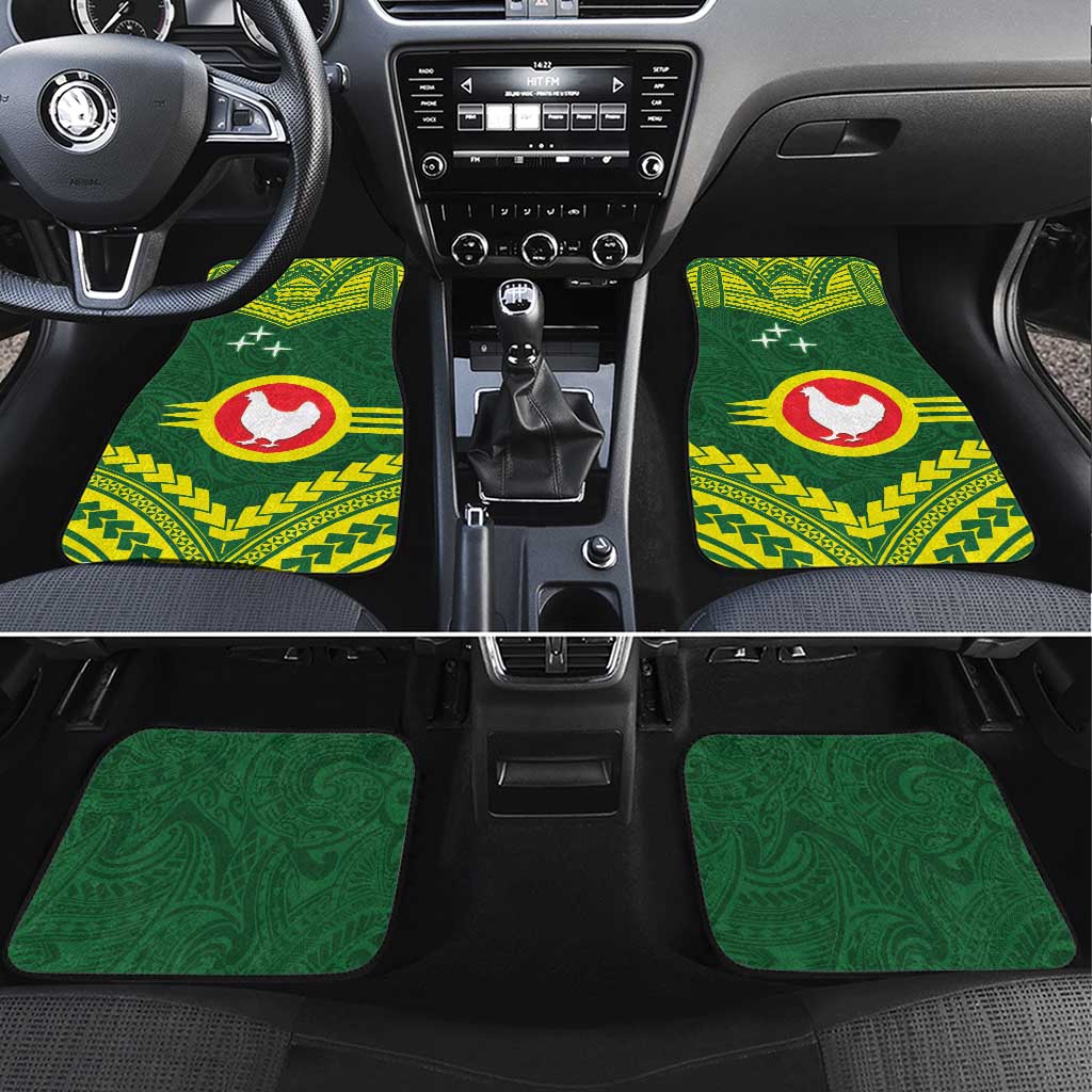 Manu'a Flag Day Car Mats Polynesian Pattern National Color Proud