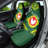 Manu'a Flag Day Car Seat Cover Polynesian Pattern National Color Proud